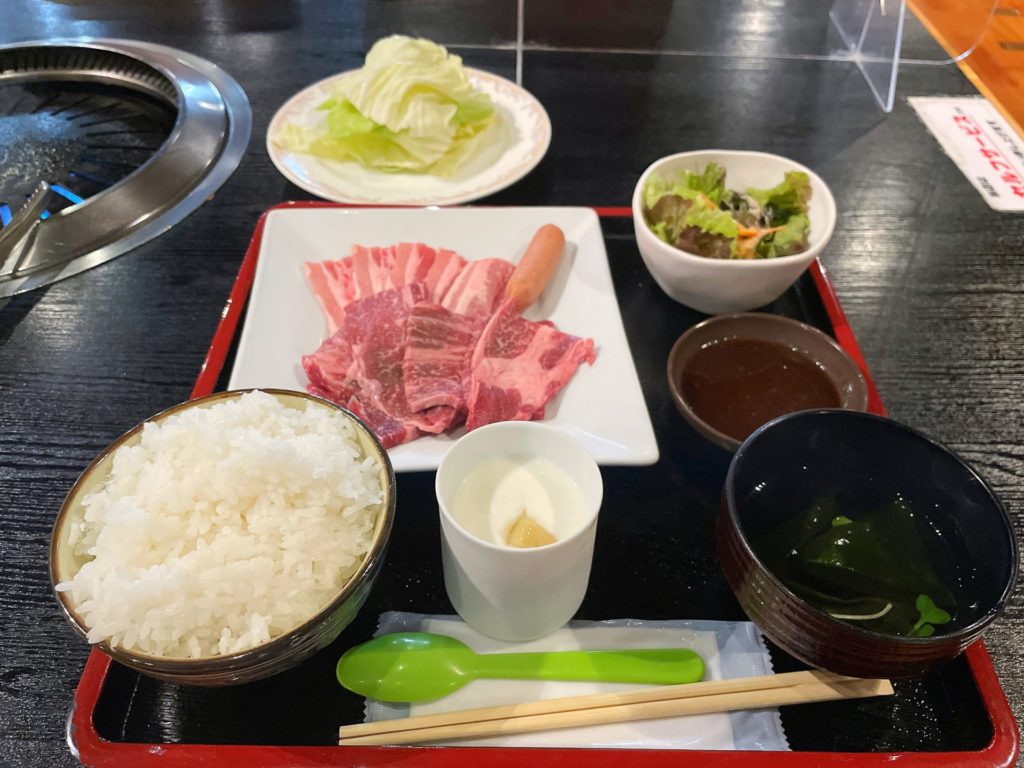 熊本で焼肉定食