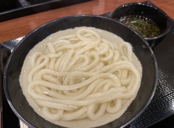 丸亀製麵の釜揚げうどん